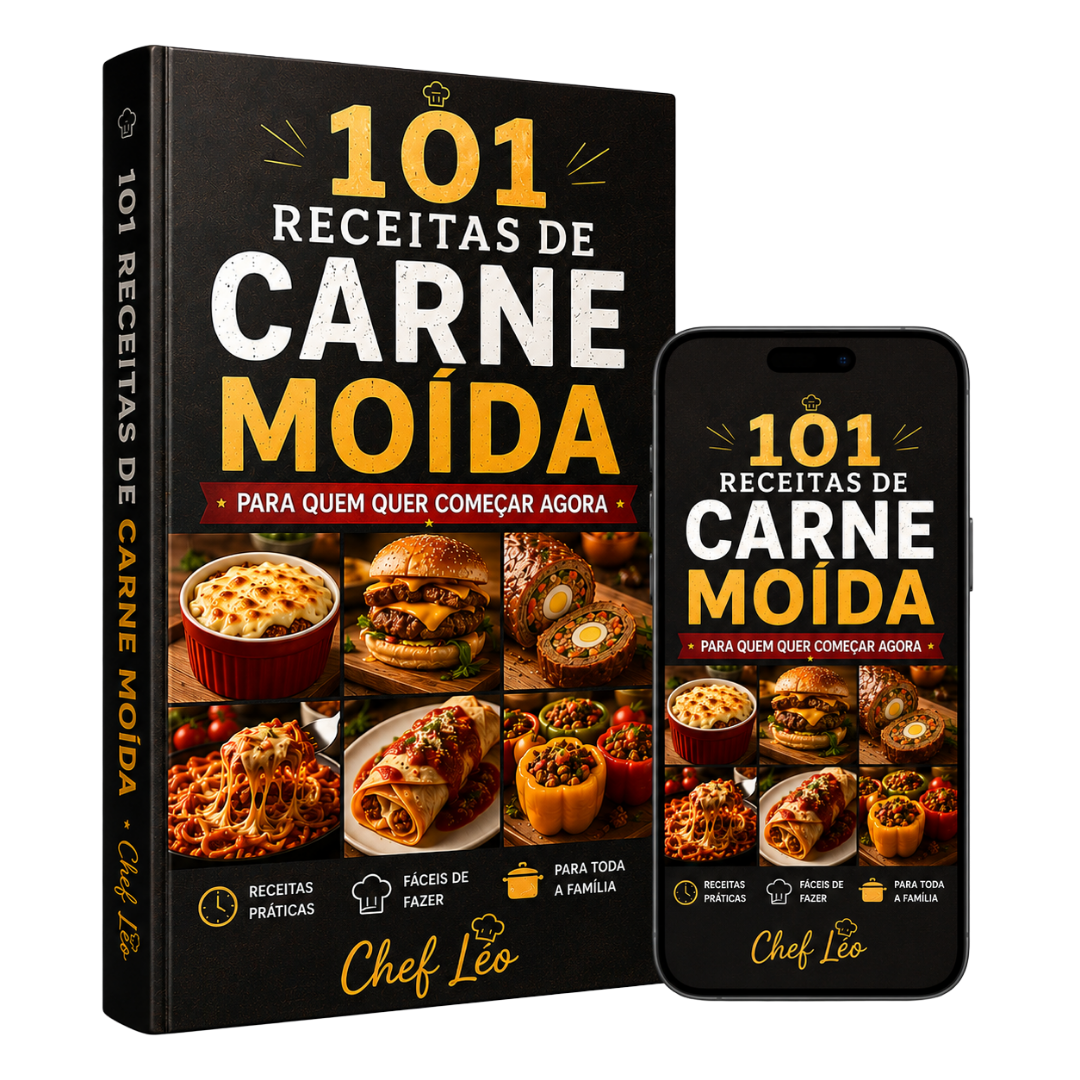E-book 101 Receitas de Carne Moída